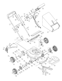 Part Location Diagram of 749-1233A-0637 MTD Upper Handle